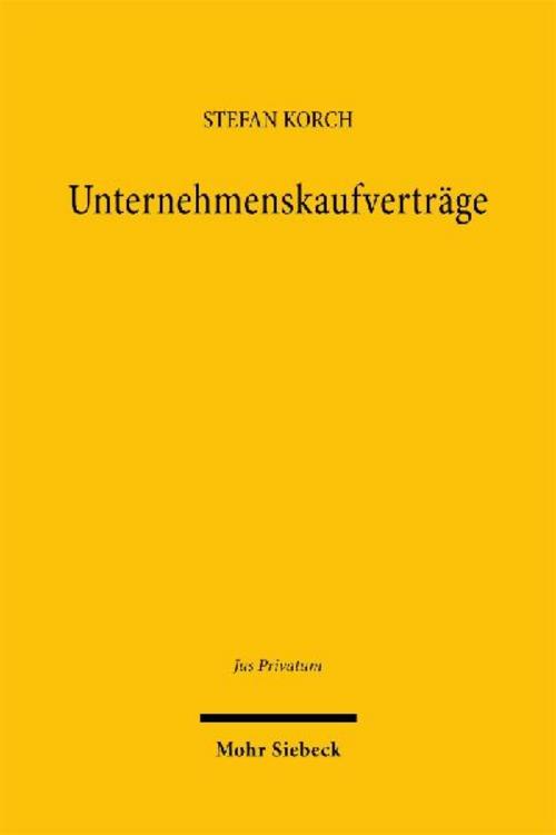 Unternehmenskaufverträge