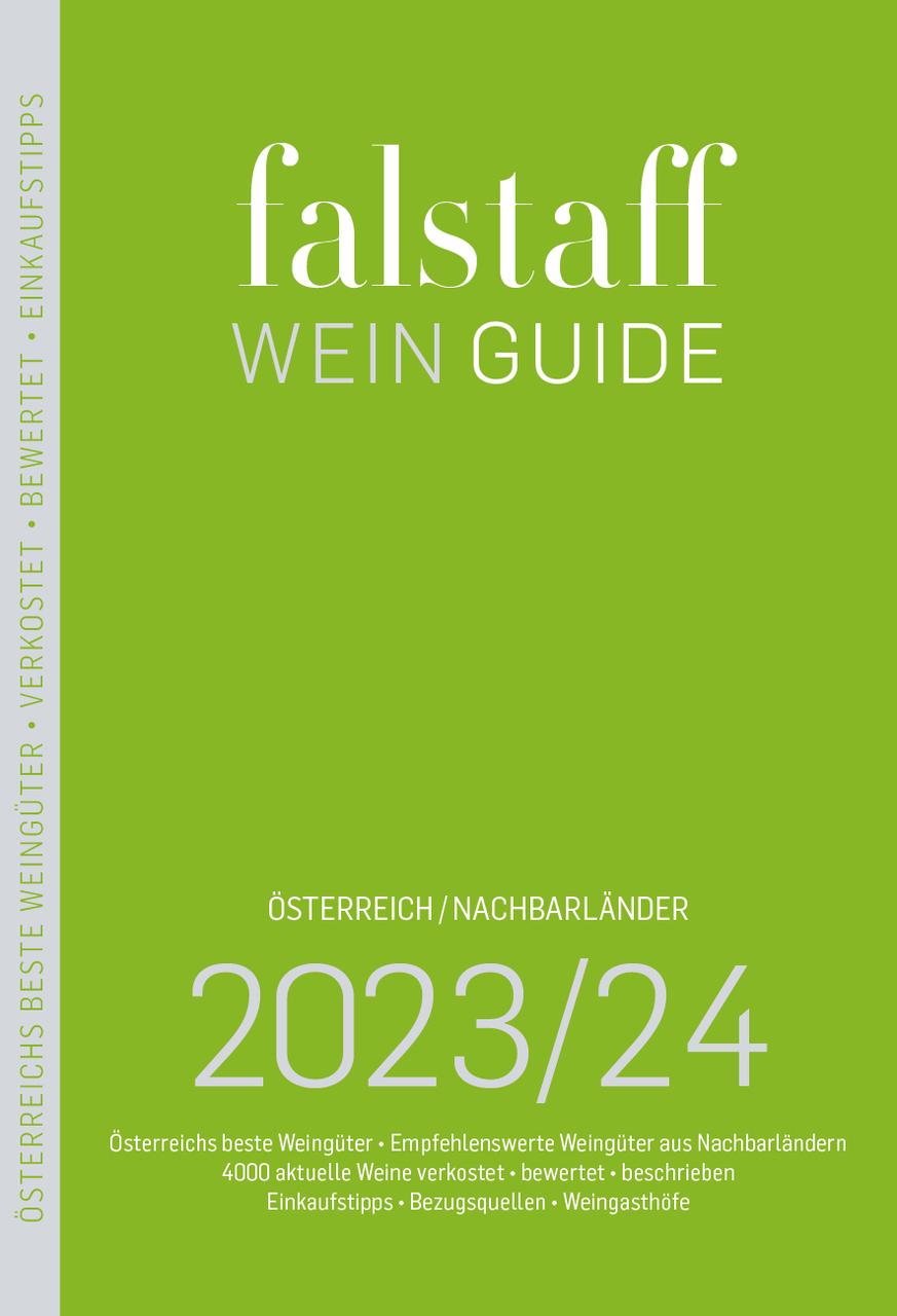 Buchcover: Falstaff Weinguide 2023/24