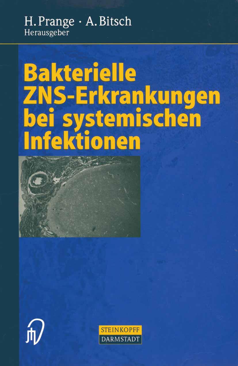 Buchcover: Bakterielle ZNS-Erkrankungen bei systemischen Infektionen