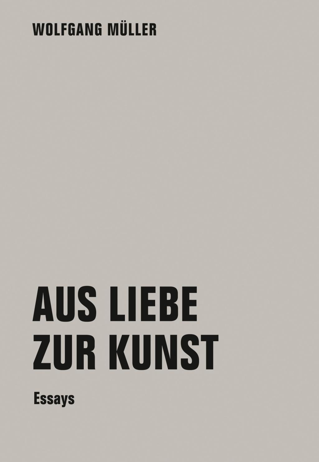 Buchcover: Aus Liebe zur Kunst