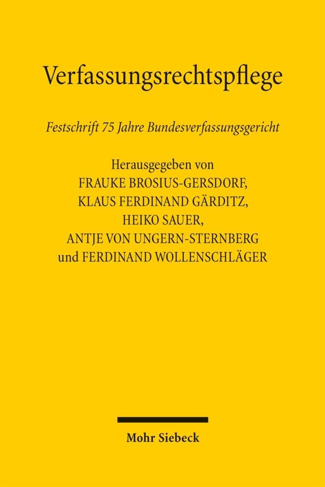 Verfassungsrechtspflege