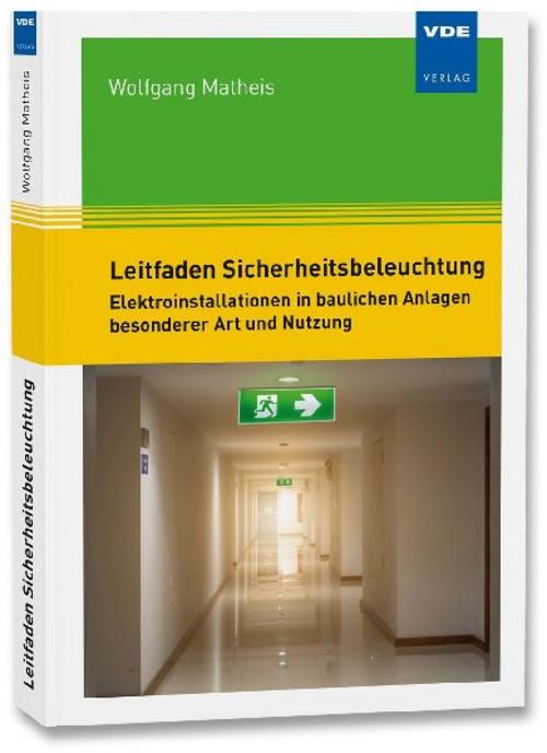 Buchcover: Leitfaden Sicherheitsbeleuchtung