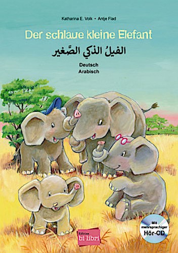 Der schlaue kleine Elefant - Deutsch-Arabisch