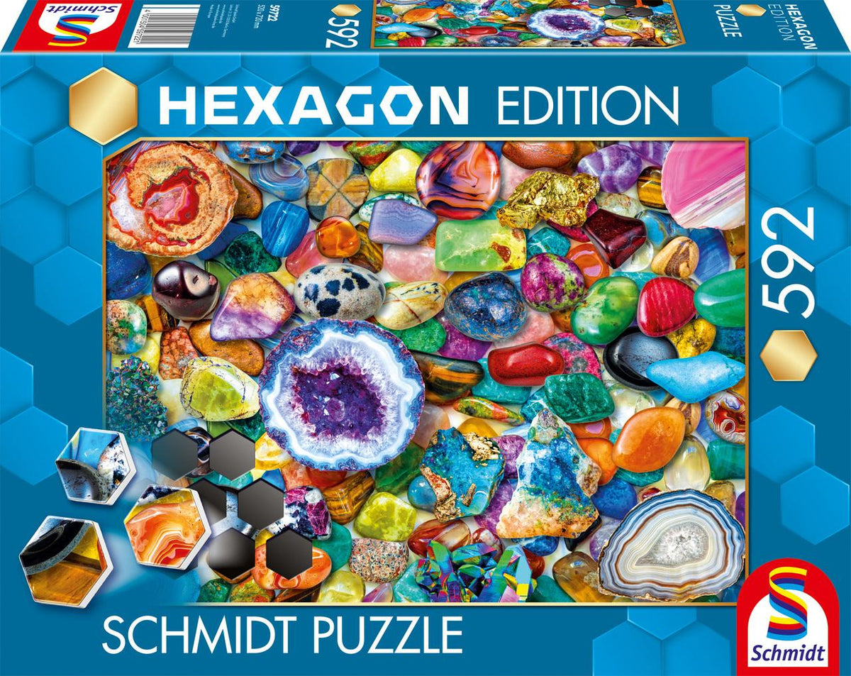 Hexagon - Edelstein-Potpourri
