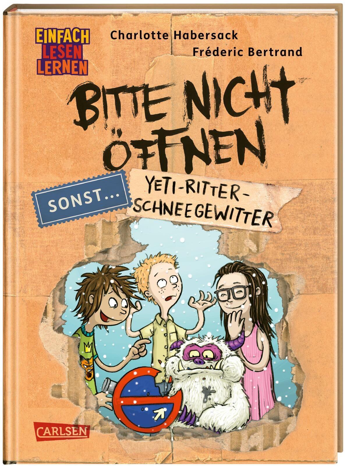 Habersack, Charlotte/Bitte nicht öffnen, sonst ... 1: Yeti-Ritter-Schneegewitter