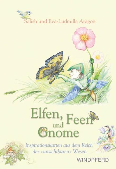 Buchcover: Elfen, Feen und Gnome, Meditationskarten
