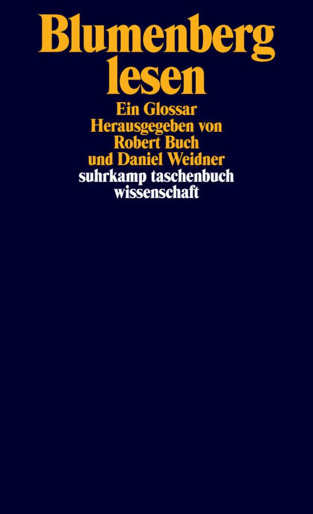 Buchcover: Blumenberg lesen