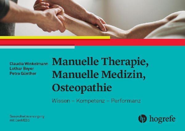 Buchcover: Manuelle Therapie, Manuelle Medizin, Osteopathie