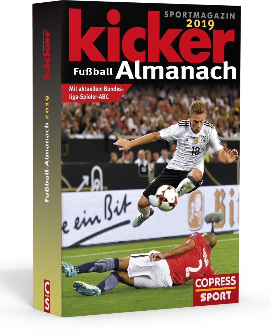 Buchcover: Kicker Fußball Almanach 2019