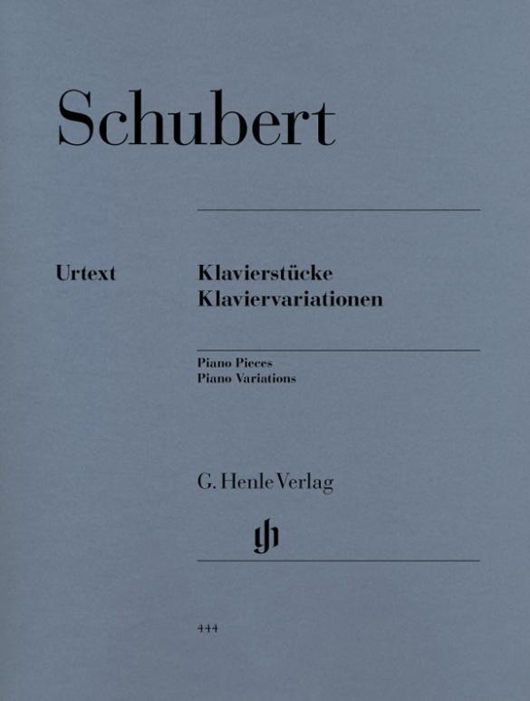 Buchcover: Schubert, Franz - Pièces pour piano - Variations pour piano