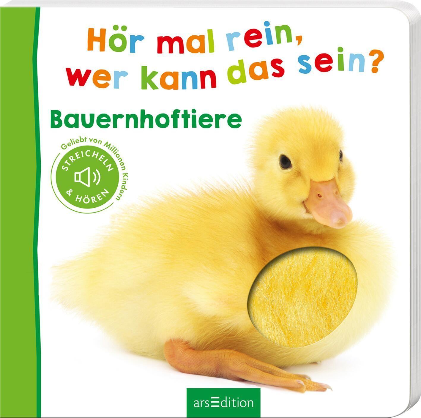 Hör mal rein, wer kann das sein? Bauernhoftiere