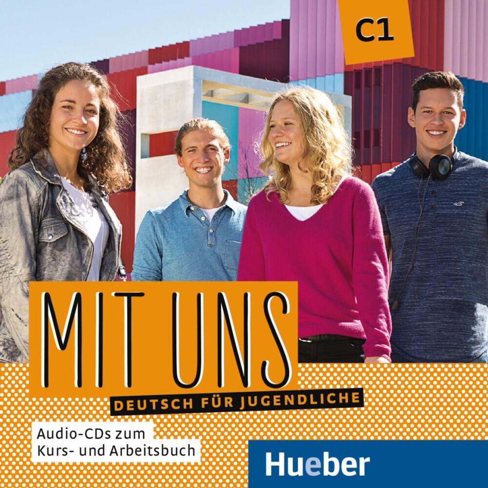Mit uns C1,2 Audio-CDs zu Kurs- und Arbeitsbuch