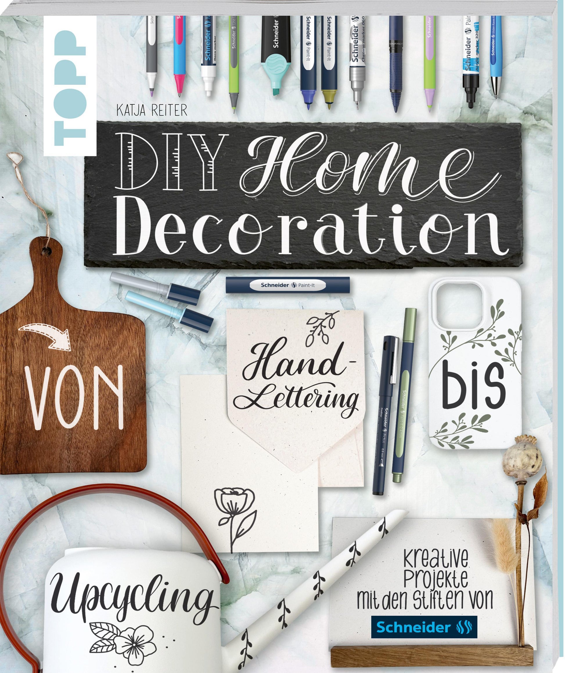 Buchcover: DIY Home Decoration - von Handlettering bis Upcycling