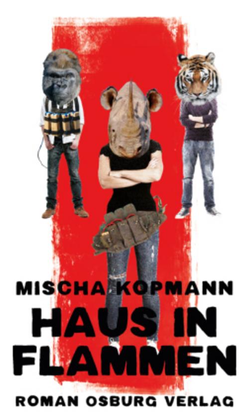 Haus in Flammen