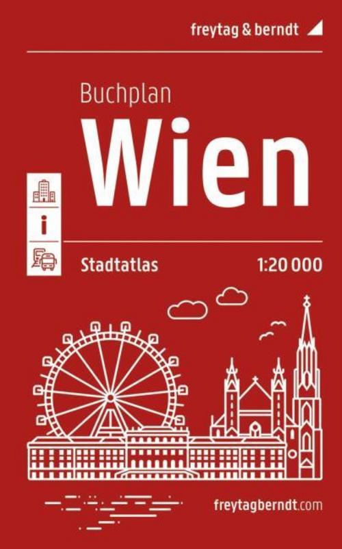freytag & berndt Stadtatlas Wien Buchplan 1:20.000