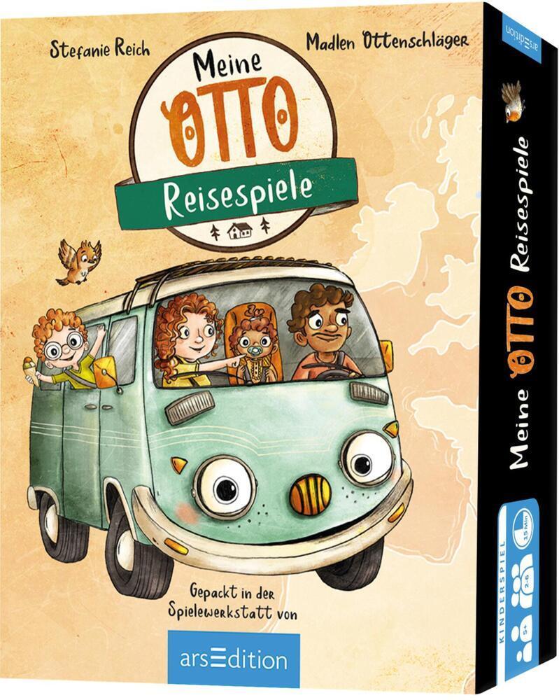 Buchcover: OTTO fährt los - Meine OTTO-Reisespiele