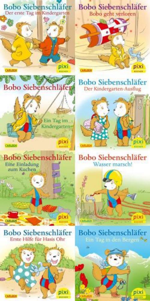 Pixi-Box 282: Neues von Bobo Siebenschläfer (8x8 Exemplare)