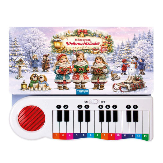TRÖTSCH -Klavierbuch Meine ersten Weihnachtslieder| Ab 3 Jahren