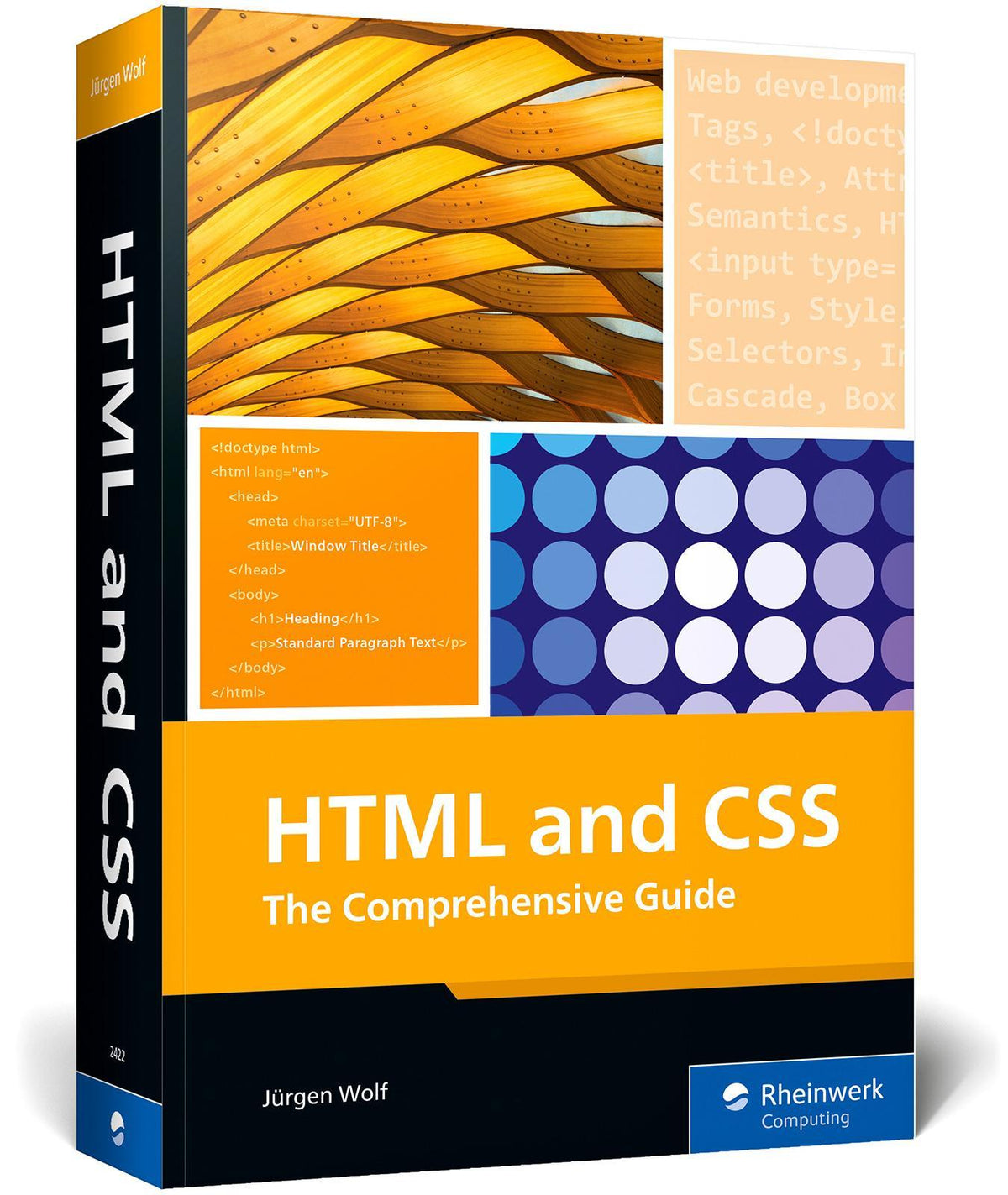 Buchcover: HTML and CSS