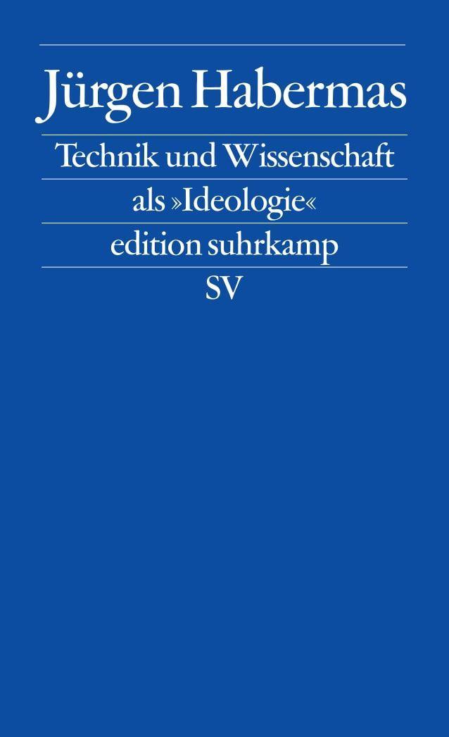 Buchcover: Technik und Wissenschaft als Ideologie
