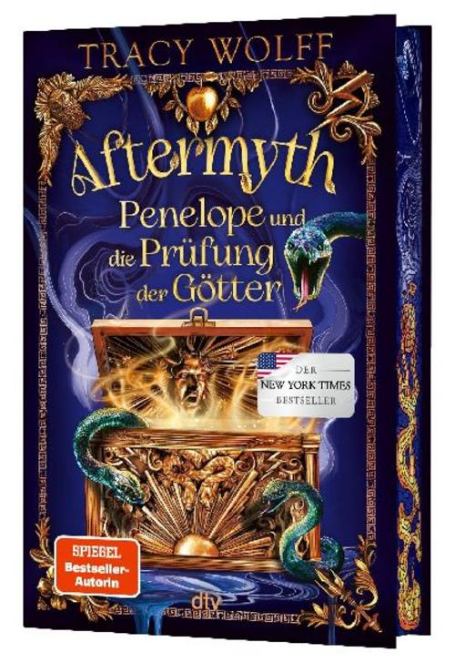 Aftermyth – Penelope und die Prüfung der Götter: Rasant erzähltes Fantasyabenteuer, voll Humor und griechischer Mythologie | Mit liebevoller Ausstattung und Farbschnitt in limitierter Auflage
