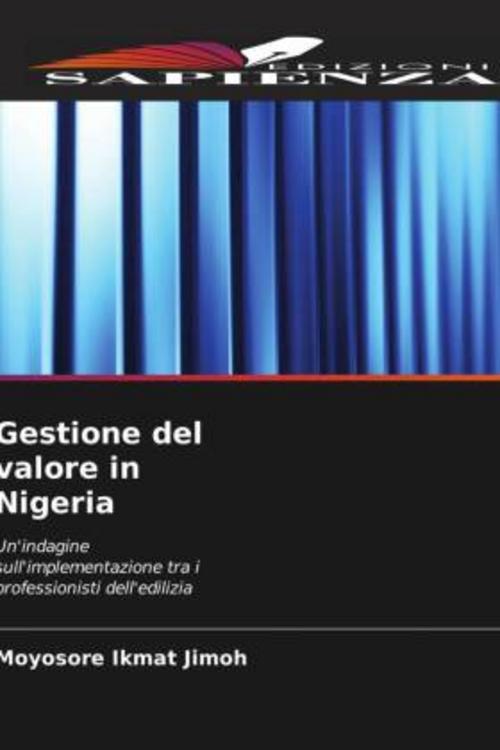 Buchcover: Gestione del valore in Nigeria