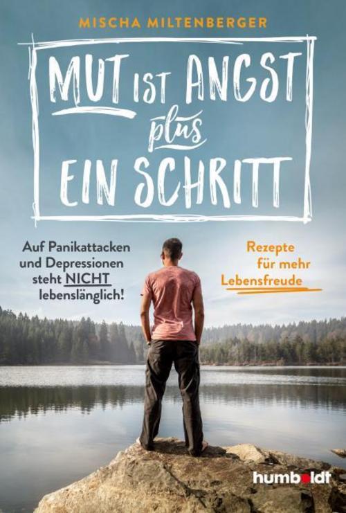 Buchcover: Mut ist Angst plus ein Schritt