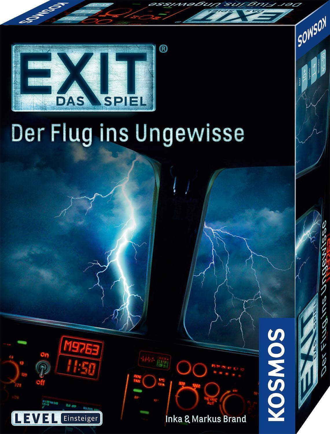 Buchcover: EXIT® - Das Spiel: Der Flug ins Ungewisse