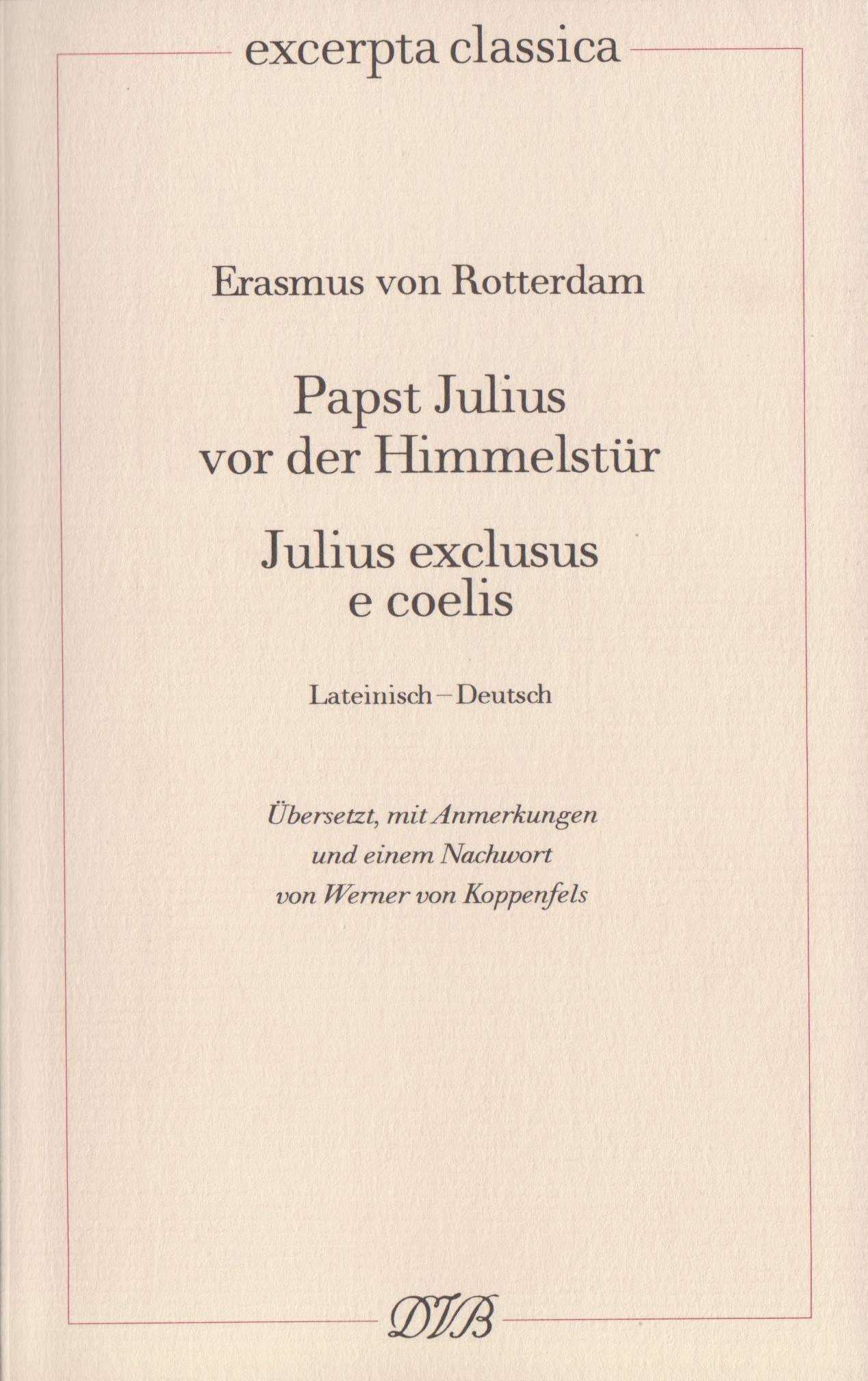 Papst Julius vor der Himmelstür