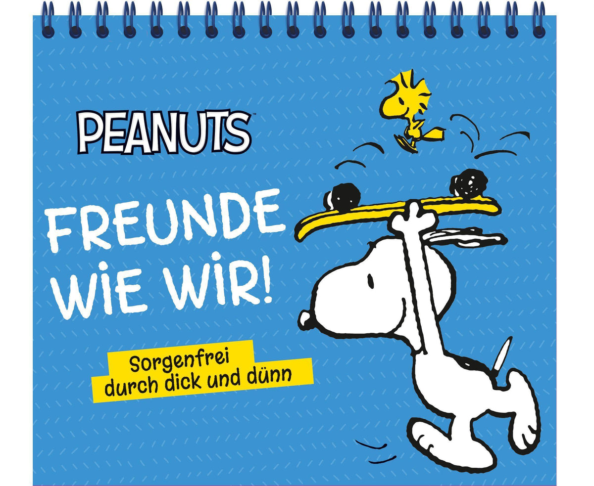Buchcover: Peanuts: Freunde wie wir! - Sorgenfrei durch dick und dünn