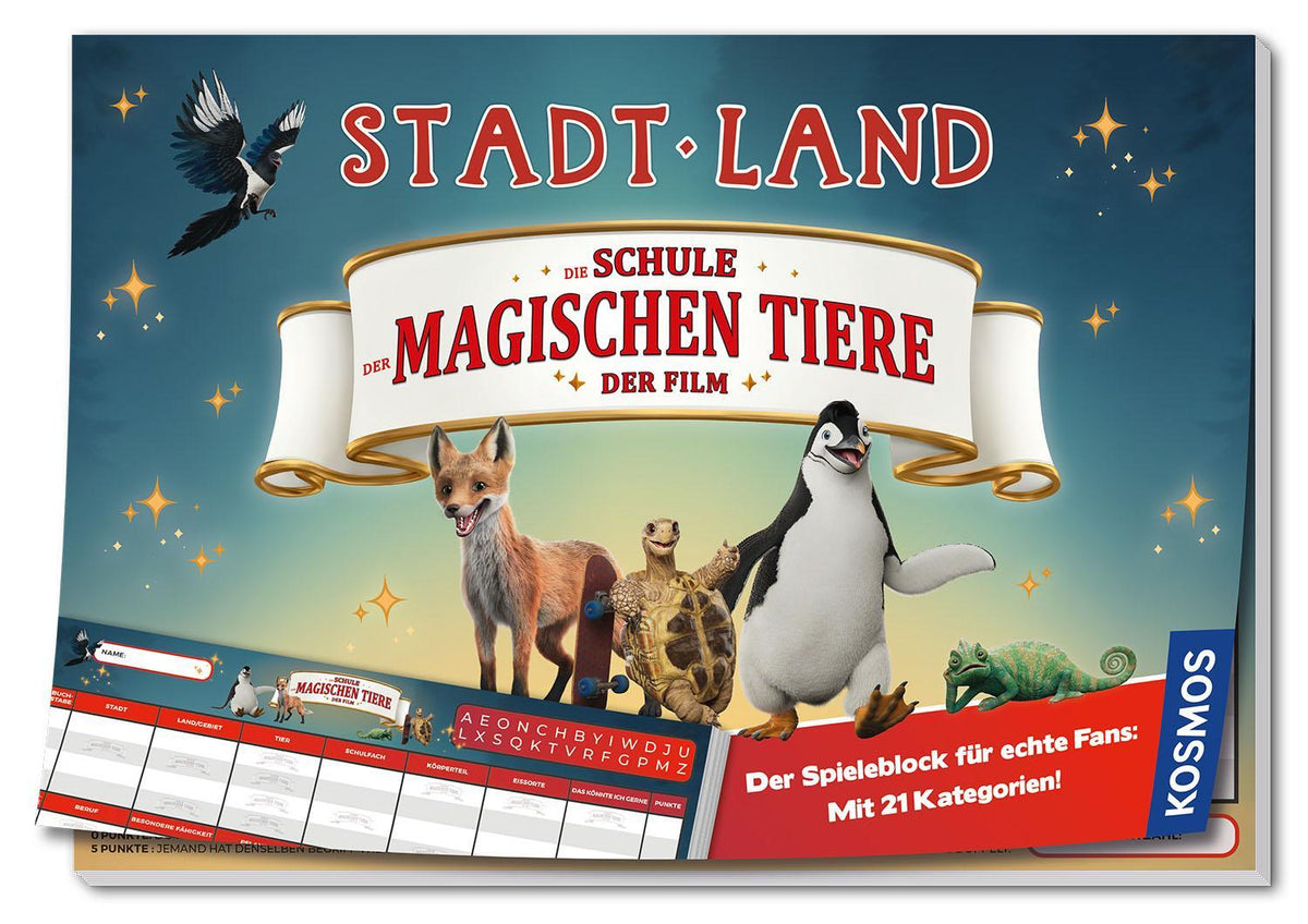 Buchcover: Stadt - Land - Die Schule der magischen Tiere