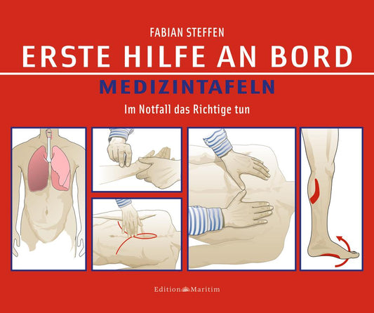 Erste Hilfe an Bord - Medizintafeln