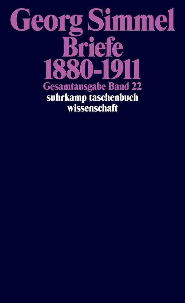 Buchcover: Briefe 1880-1911