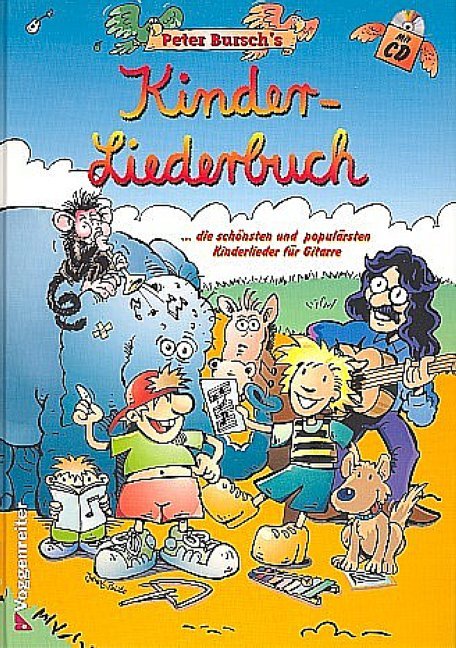 Peter Bursch's Kinder-Liederbuch, m. Audio-CD