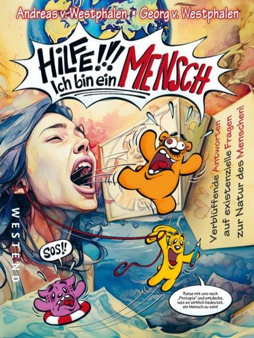 Buchcover: Hilfe, ich bin ein Mensch!