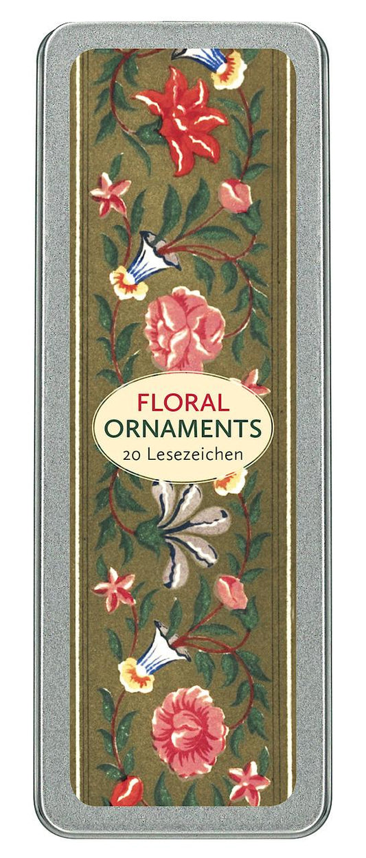 Floral Ornaments Lesezeichen VE 20