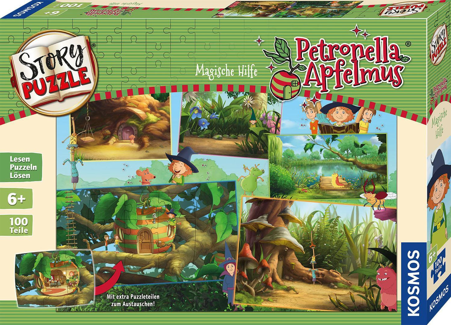 Story-Puzzle: Petronella Apfelmus: Magische Hilfe