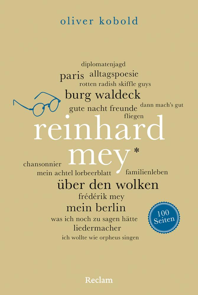 Buchcover: Reinhard Mey. 100 Seiten
