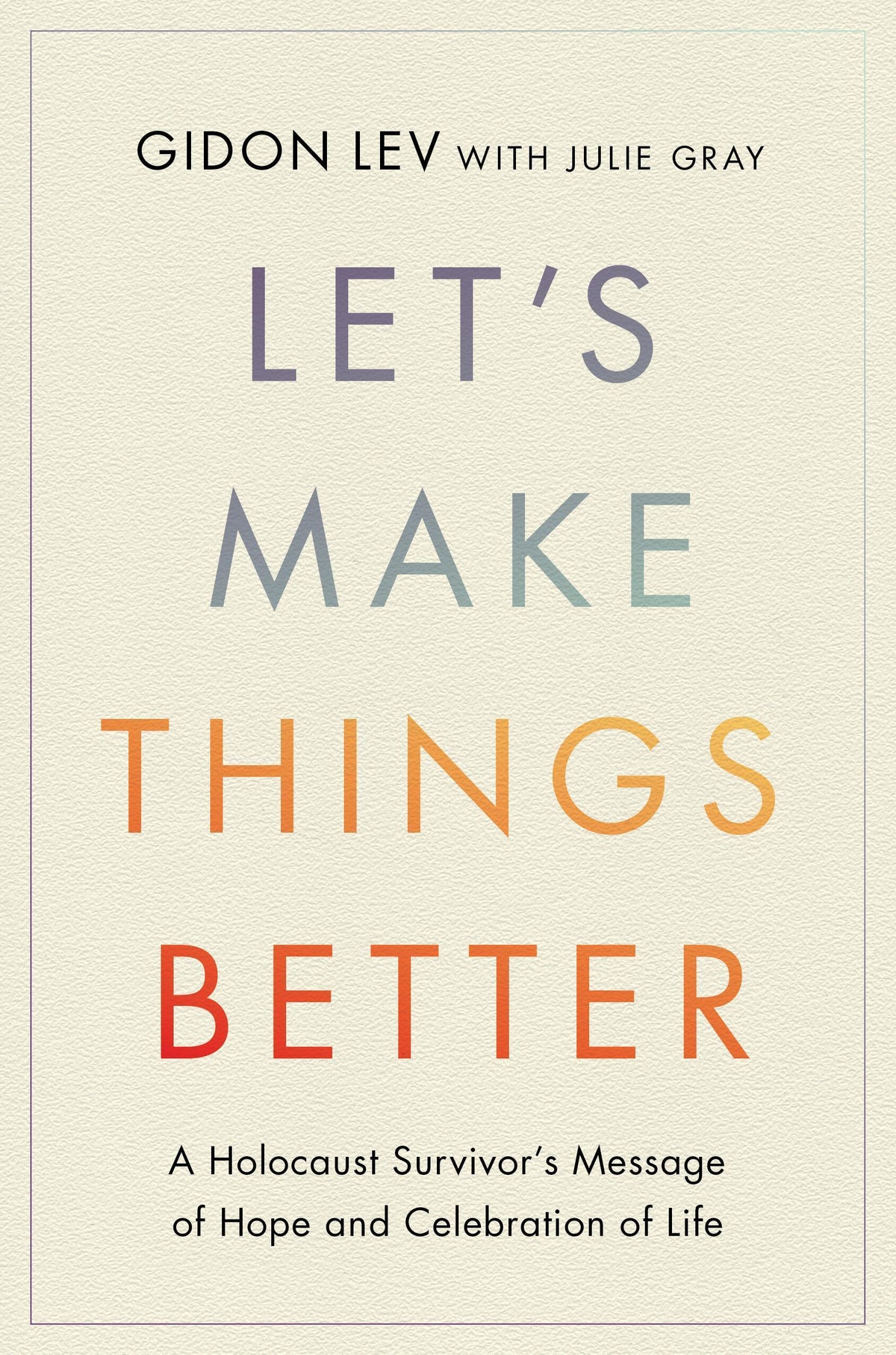 Buchcover: Let's Make Things Better
