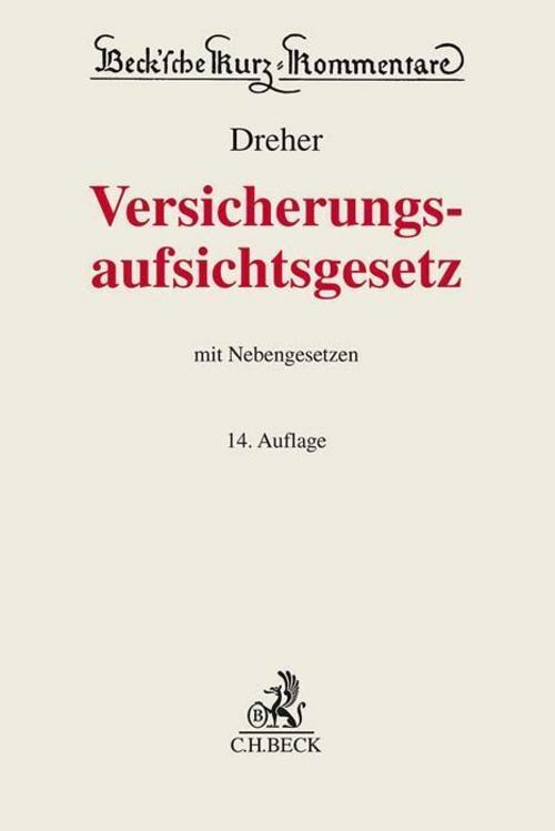 Versicherungsaufsichtsgesetz. VAG