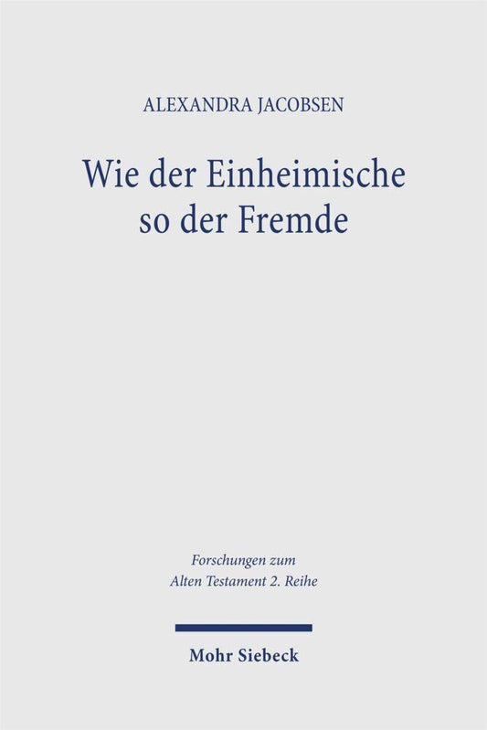 Wie der Einheimische so der Fremde