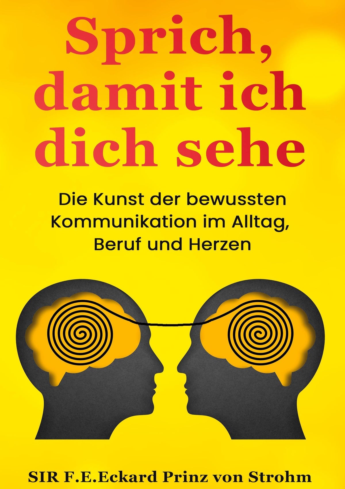 Buchcover: Sprich, damit ich dich sehe