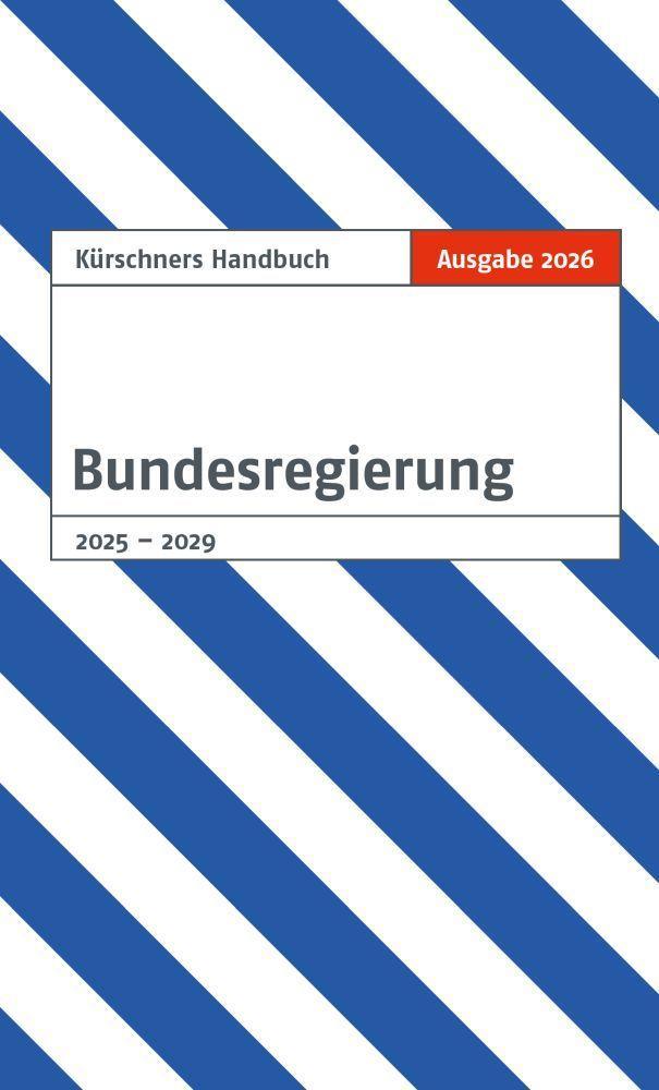 Buchcover: Kürschners Handbuch Bundesregierung