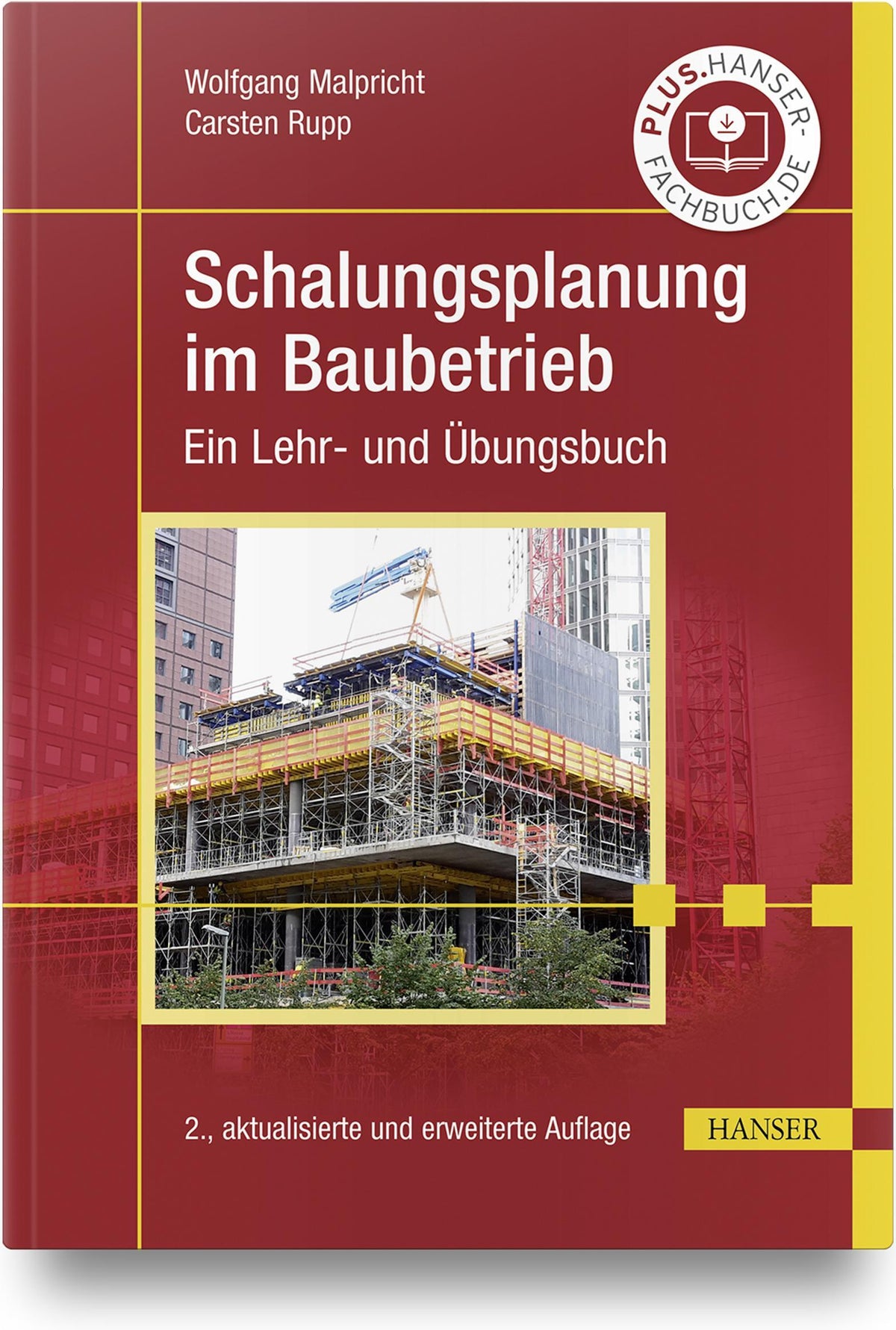 Buchcover: Schalungsplanung im Baubetrieb