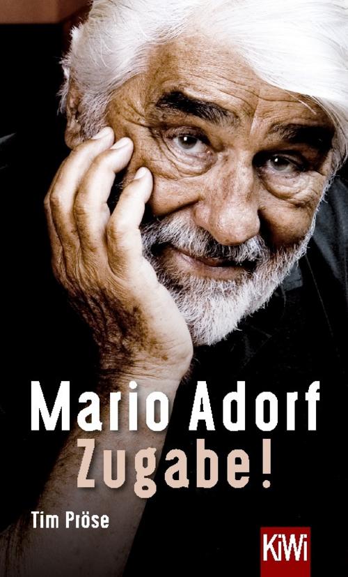 Buchcover: Mario Adorf. Zugabe!