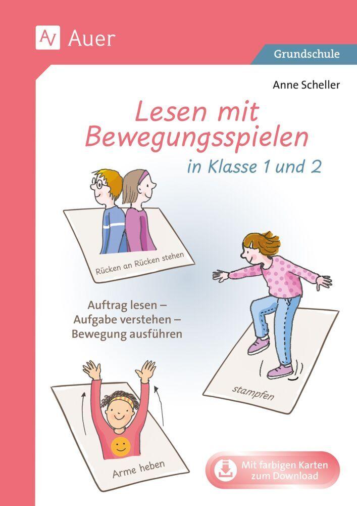 Lesen mit Bewegungsspielen in Klasse 1 und 2