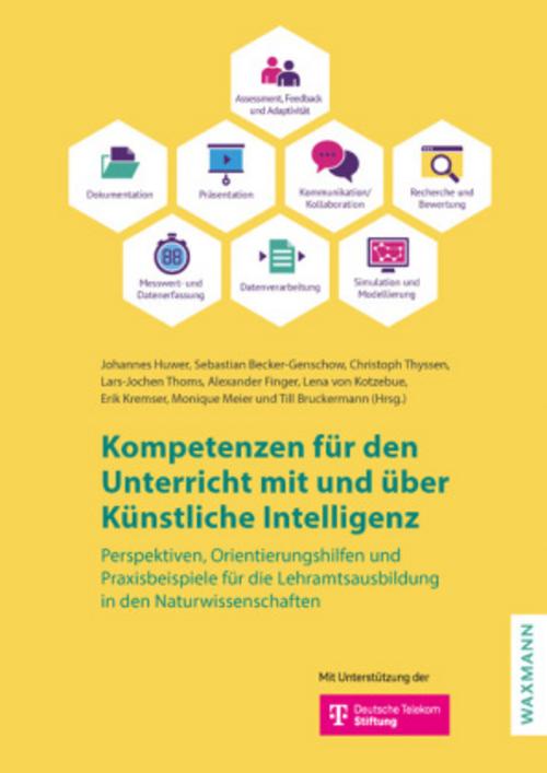 Buchcover: Kompetenzen für den Unterricht mit und über Künstliche Intelligenz