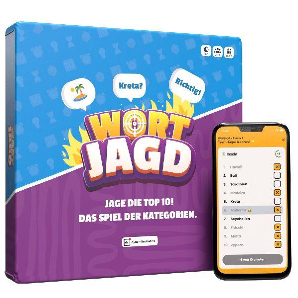 Buchcover: Wortjagd