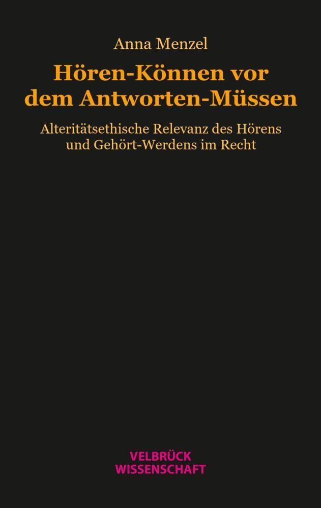 Hören-Können vor dem Antworten-Müssen