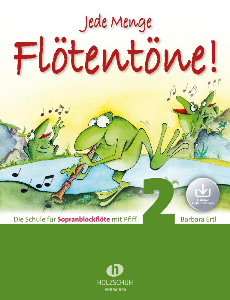Buchcover: Jede Menge Flötentöne! 2 (mit Audio-Download)